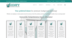 Desktop Screenshot of edifyscreening.com